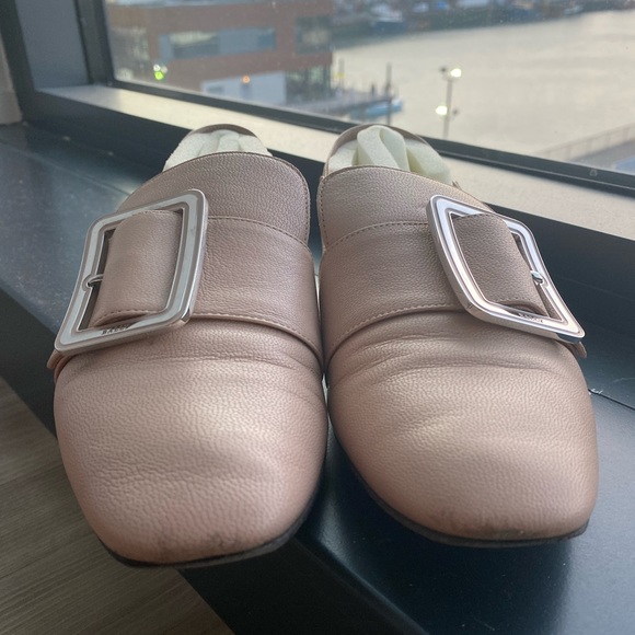 Bally Janelle Women’s Leather Slipper Rose/ Beige - Picture 3 of 12